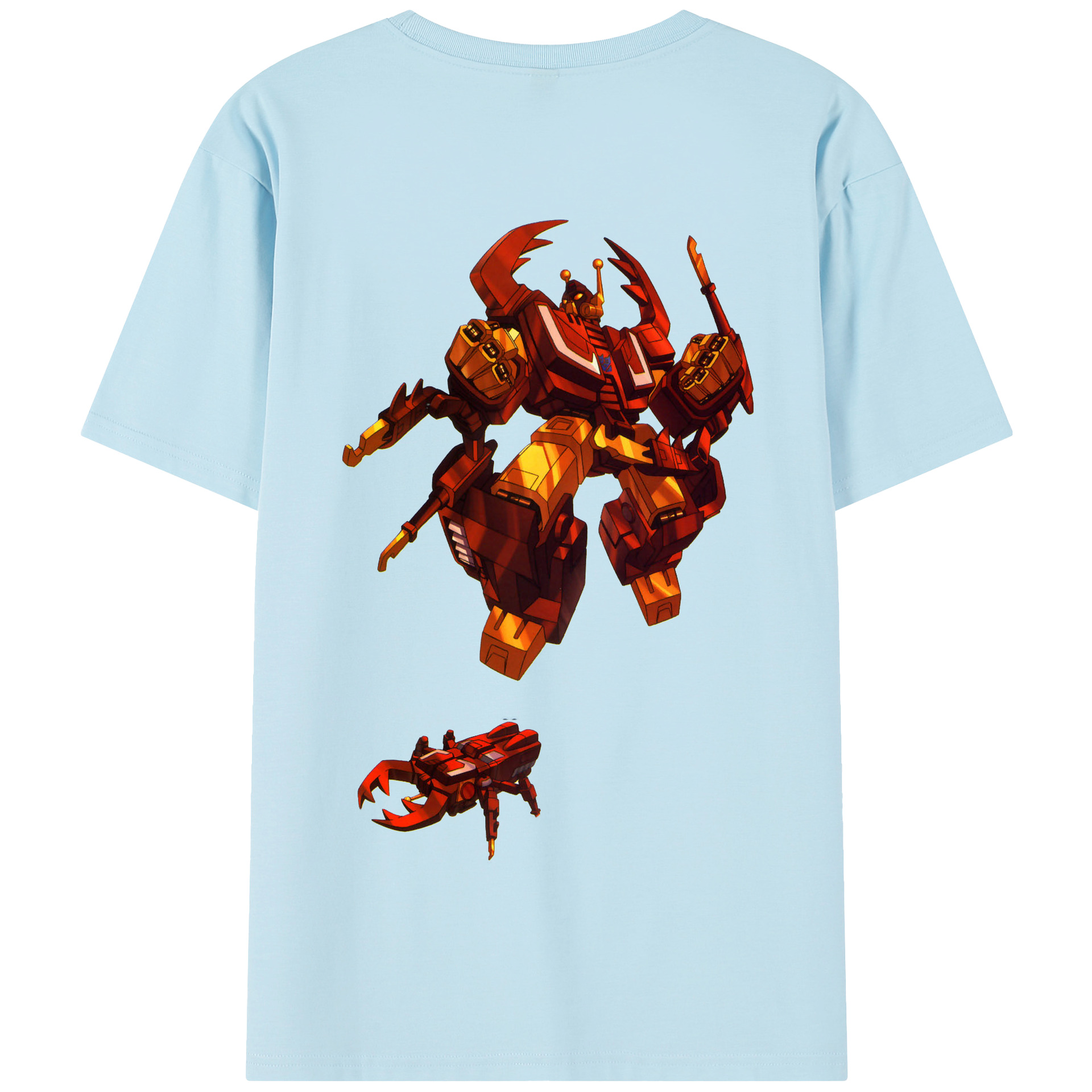 （画像用）  綿100％半袖Tシャツ（背面プリント）